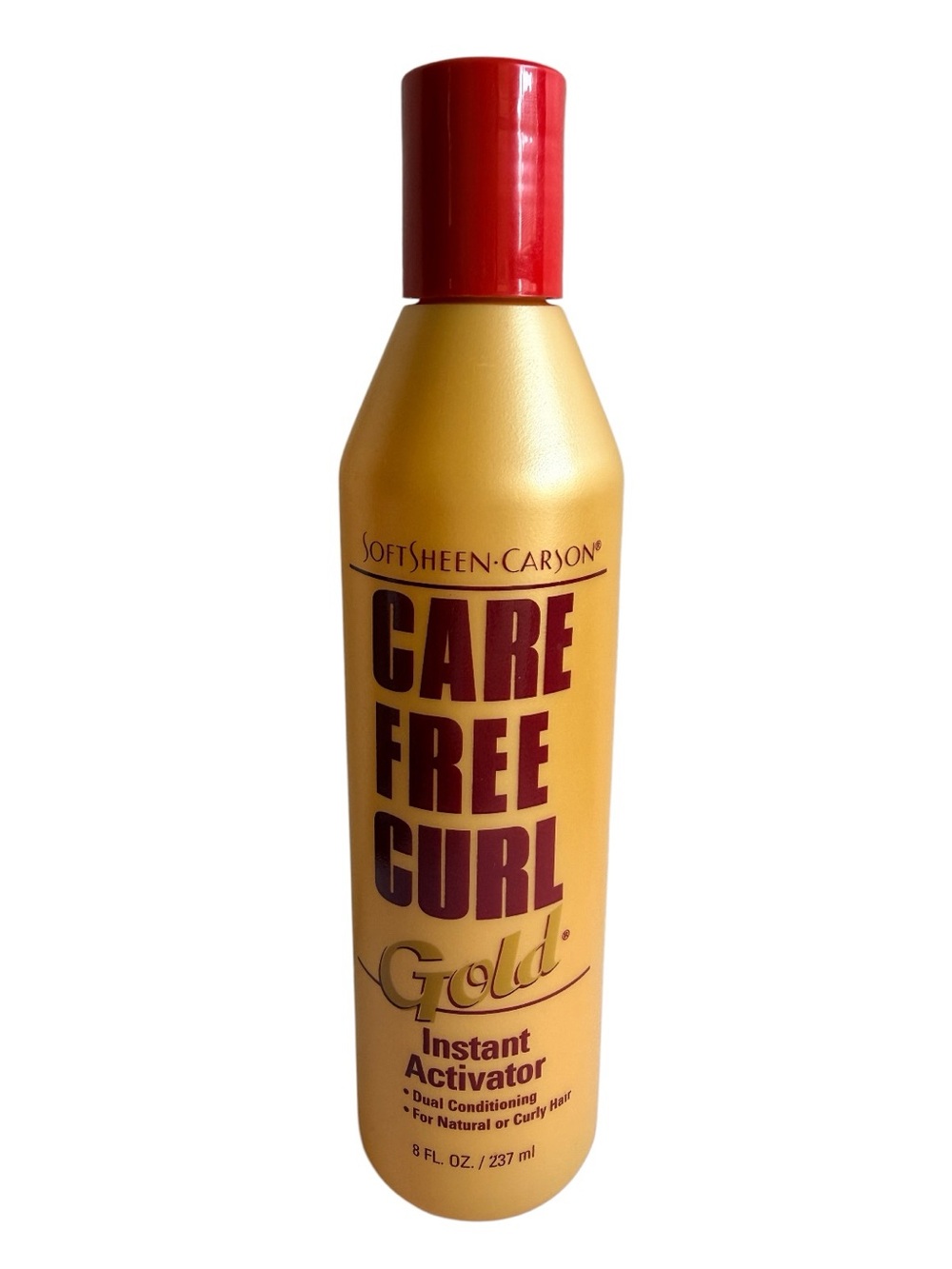 SoftSheen Carson Care Free Curl Gold Hair Instant Activator 8 fl oz New
